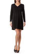 Women's Pietro Brunelli Crepe Maternity Dress - Black