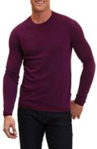 Men's Robert Graham Ray Brook Wool Blend Sweater - Red