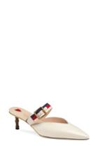 Women's Gucci Unia Pointy Toe Mule Us / 35eu - White