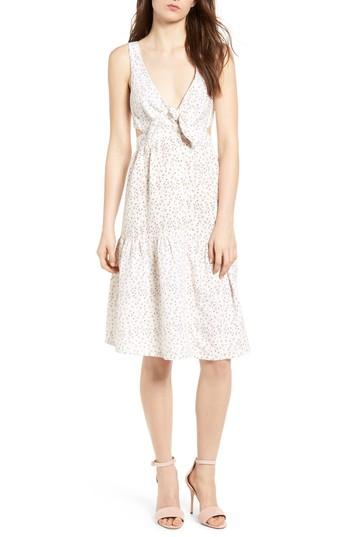 Women's Mcguire Palizzi Cutout Tie Front Dress - Pink