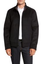Men's Marc New York Double Faced Bomber Jacket, Size - Black