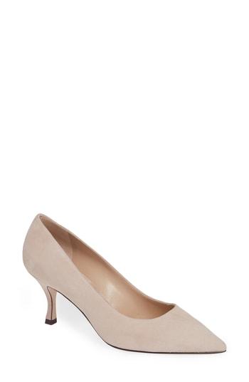 Women's Stuart Weitzman Tippi 70 Pointy Toe Pump M - Pink