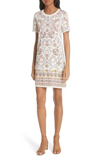 Women's Tory Burch Avril Pima Cotton Dress - White