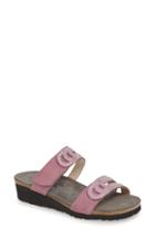 Women's Naot Ainsley Studded Slide Sandal Us / 36eu - Pink