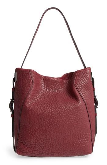 Vince Camuto Fava Leather Hobo - Burgundy