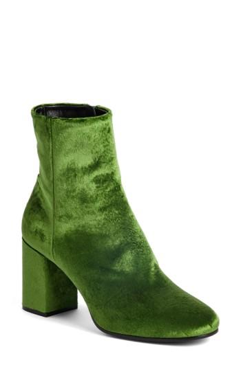 Women's Balenciaga Block Heel Bootie .5us / 36.5eu - Green