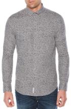 Men's Original Penguin Drop Print Shirt, Size - Grey