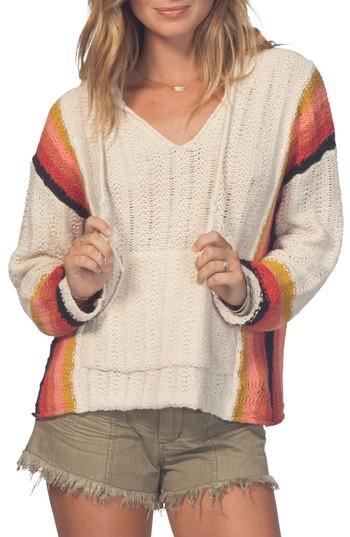 Women's Rip Curl Dreamscape Poncho Sweater - Black