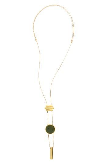 Women's Madewell Sliding Cylinder Pendant Necklace