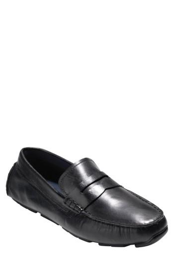 Men's Cole Haan Kelson Driving Shoe .5 M - Black