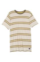 Men's Billabong Die Cut Stripe T-shirt - Beige