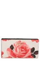 Women's Kate Spade New York Cameron Street Roses - Stacy Wallet -