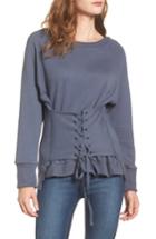 Women's Ten Sixty Sherman Corset Sweatshirt - Grey