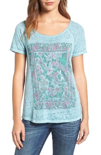 Women's Lucky Brand Floral Gardens Tee