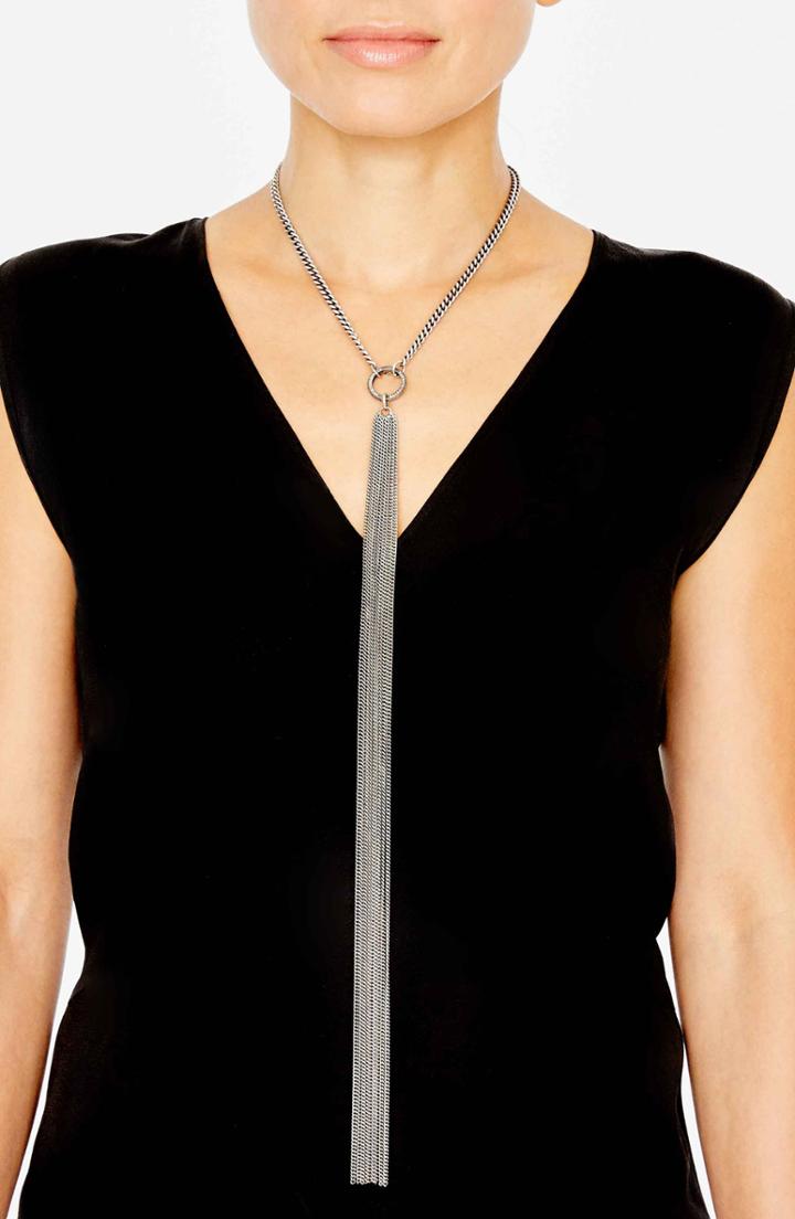 Women's Sheryl Lowe Long Fringe Necklace