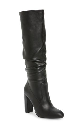 Women's Steven Madden Eton Boot .5 M - Black