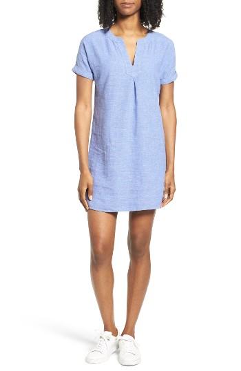 Women's Vineyard Vines Linen Blend Shirtdress