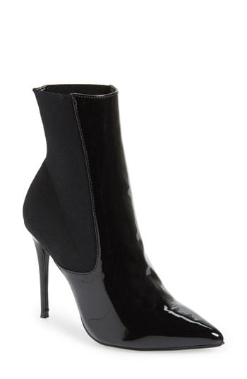 Women's Steve Madden Divinity Bootie .5 M - Black