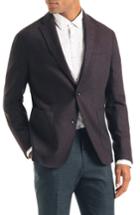 Men's Good Man Brand Downtown Trim Fit Stretch Wool Blend Blazer R Eu - Red