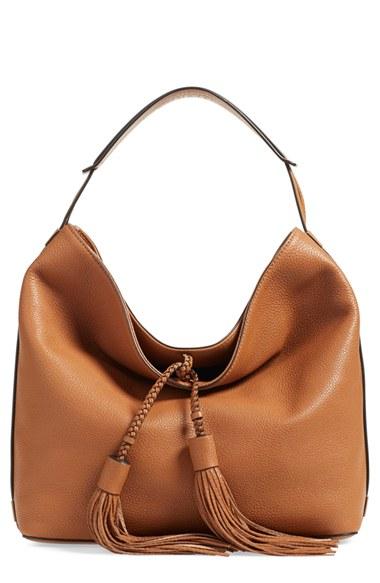 Rebecca Minkoff 'isobel' Tassel Leather Hobo - Brown