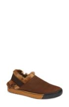 Women's Sesto Meucci Correy Genuine Rabbit Fur Slingback .5 M - Brown