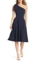 Women's Gal Meets Glam Collection Dream Crepe One-shoulder Dress - Blue