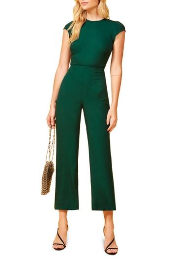 Women's Reformation Mayer Jumpsuit - Green