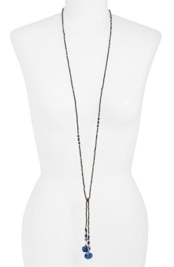 Women's Nakamol Design Tulya Semiprecious Stone Lariat Necklace