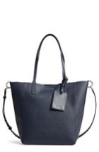 Michael Michael Kors Penny Large Saffiano Convertible Leather Tote - Blue