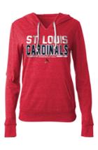 Women's New Era Cap Mlb Fleece Hoodie - Red