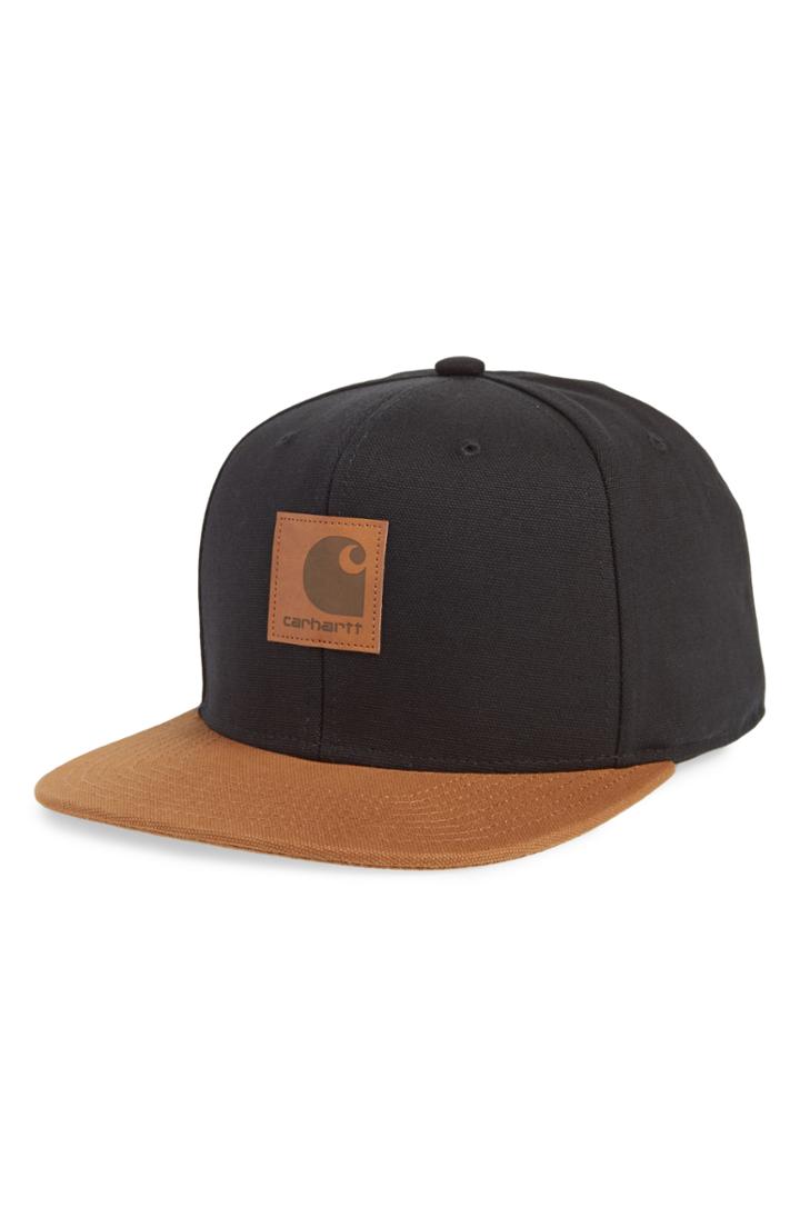 Men's Carhartt Work In Progress Color Block Cap - Black