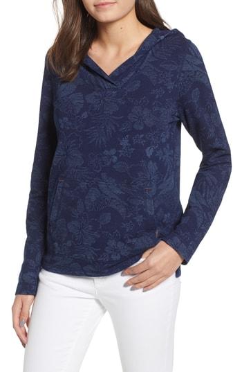 Women's Tommy Bahama Indi-flora Hoodie - Blue