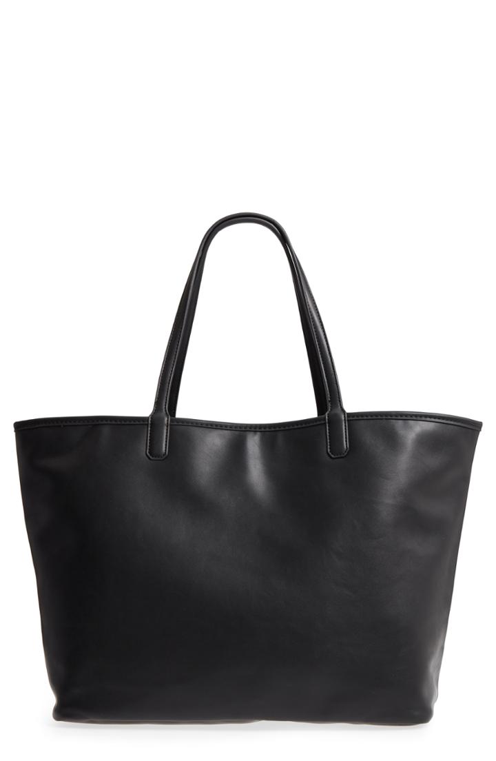 Mali +lili Esme Camo Print Vegan Leather Reversible Tote -