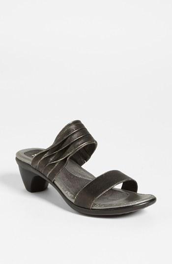 Women's Naot 'isis' Sandal Us / 41eu - Metallic