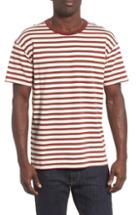 Men's Hurley Salton Stripe T-shirt - Brown