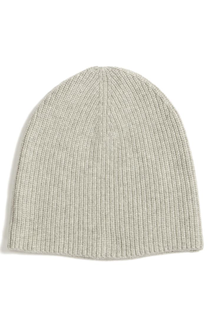 Women's Eileen Fisher Cashmere Blend Beanie - Grey