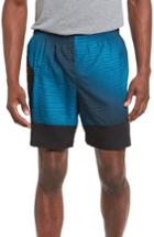 Men's New Balance Hybrid Tech Shorts - Blue/green