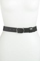 Women's Halogen Tailored Trouser Leather Belt