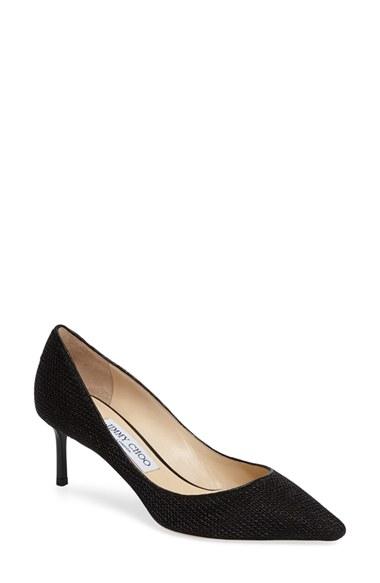 Women's Jimmy Choo 'romy' Pump Us / 35eu - Black