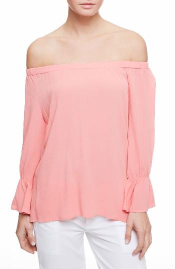 Women's Sanctuary Off The Shoulder Blouse - Pink