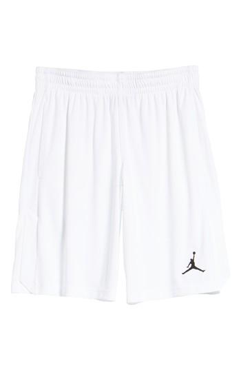 Men's Nike Jordan 23 Alpha Dry Knit Shorts, Size - White