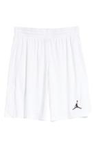Men's Nike Jordan 23 Alpha Dry Knit Shorts, Size - White