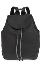 Treasure & Bond Penny Flap Backpack - Black