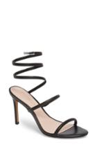 Women's Avec Les Filles Joia Ankle Wrap Sandal .5 M - Black
