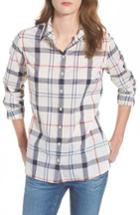 Women's Barbour Hett Plaid Shirt Us / 14 Uk - Beige