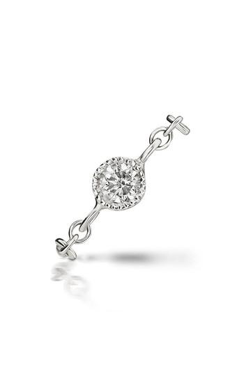 Women's Maria Tash Orbit Diamond & Chain Double Pierced Earring