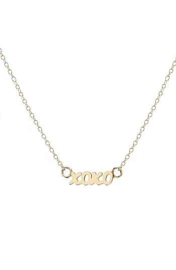 Women's Kris Nations Xoxo Script Necklace