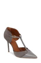 Women's Malone Souliers Sadie T-strap Pump .5us / 36eu - Grey