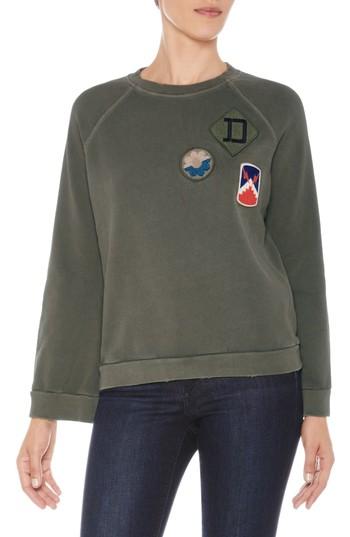 Women's Joe's Nova Patch Sweatshirt - Green