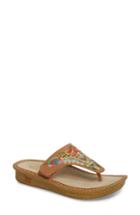 Women's Alegria 'vanessa' Thong Sandal -8.5us / 38eu - Brown